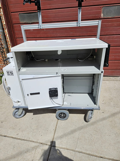 PHS WEST ERGO EXPRESS 3000 MOTORIZED STORAGE CART WATCH-VIDEO WARRANTY FREE-SHIP