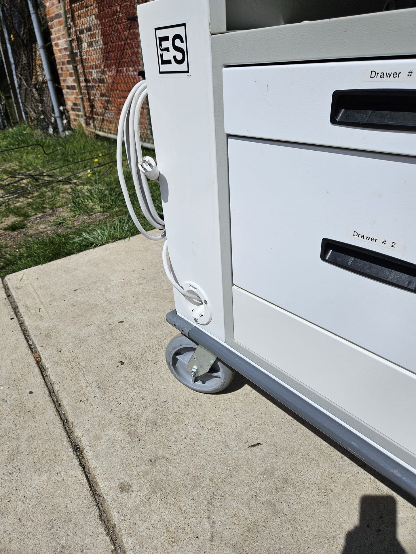 PHS WEST ERGO EXPRESS 3000 MOTORIZED STORAGE CART WATCH-VIDEO WARRANTY FREE-SHIP