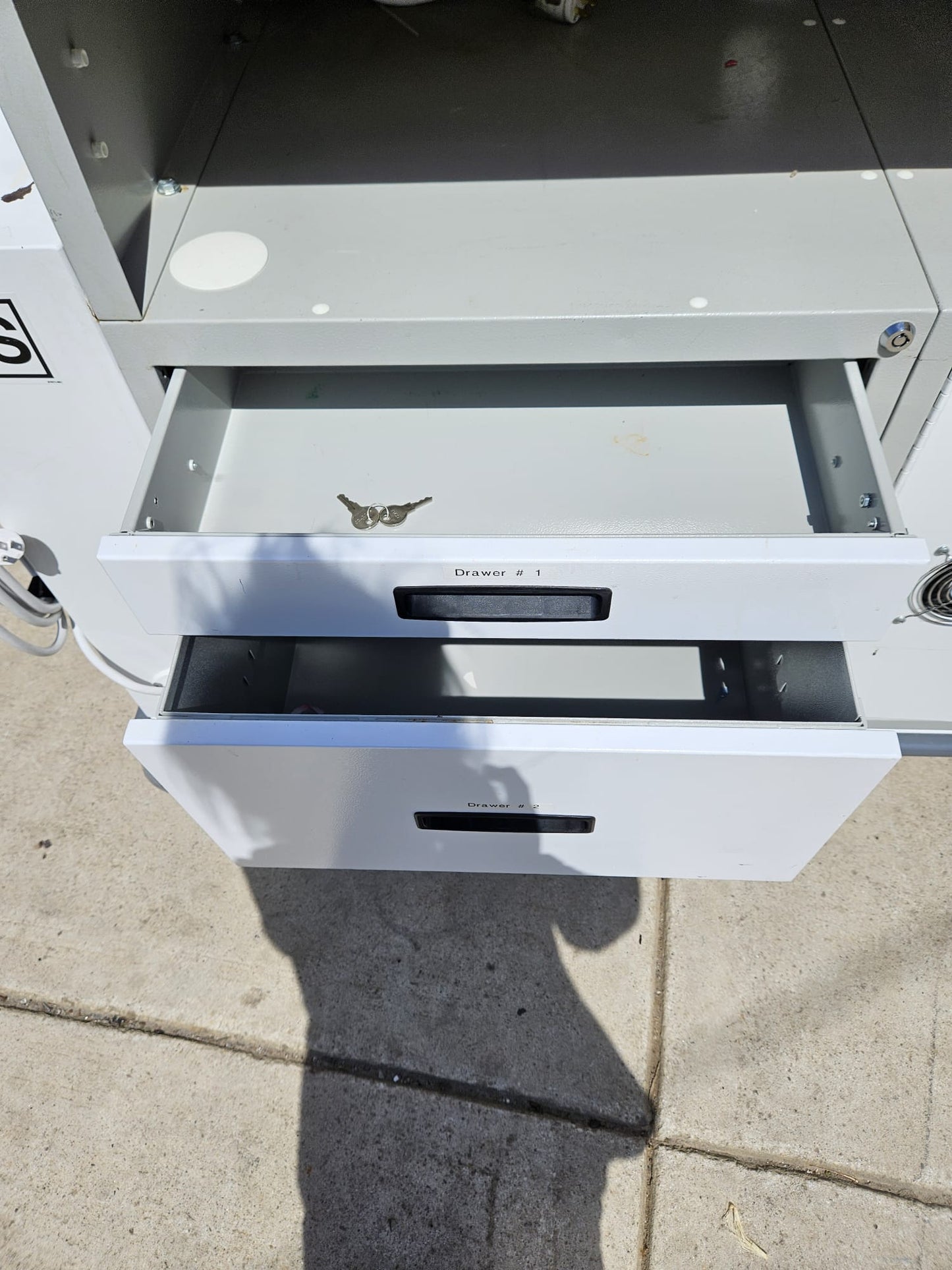 PHS WEST ERGO EXPRESS 3000 MOTORIZED STORAGE CART WATCH-VIDEO WARRANTY FREE-SHIP