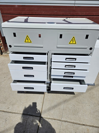 PHS WEST ERGO EXPRESS 3000 MOTORIZED STORAGE CART WATCH-VIDEO WARRANTY FREE-SHIP