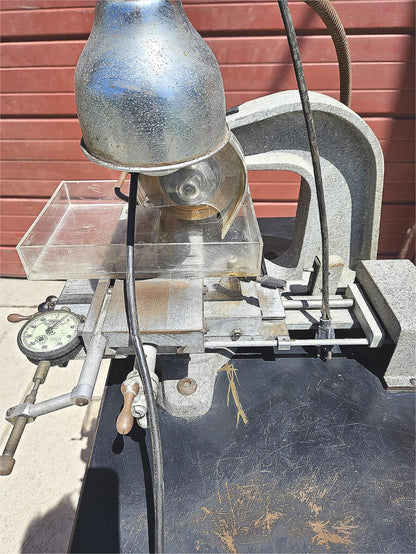 WARRANTY HAMCO THIN SECTION MINERALOGY PETROGRAPHIC MACHINE WATCH VIDEO FREESHIP