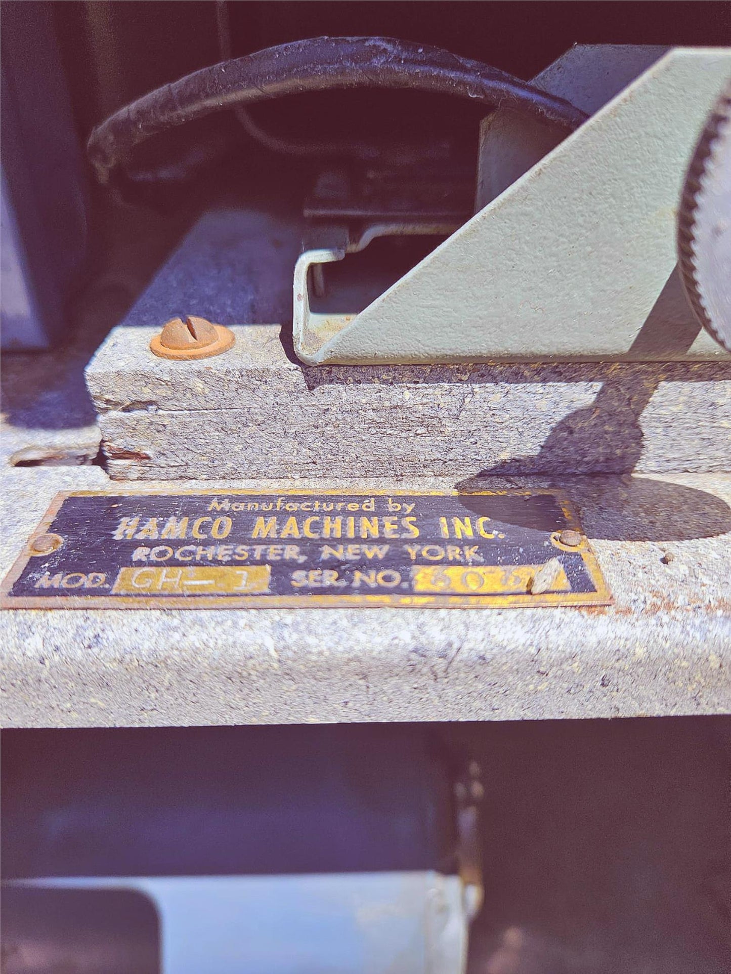 WARRANTY HAMCO THIN SECTION MINERALOGY PETROGRAPHIC MACHINE WATCH VIDEO FREESHIP