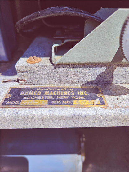 WARRANTY HAMCO THIN SECTION MINERALOGY PETROGRAPHIC MACHINE WATCH VIDEO FREESHIP