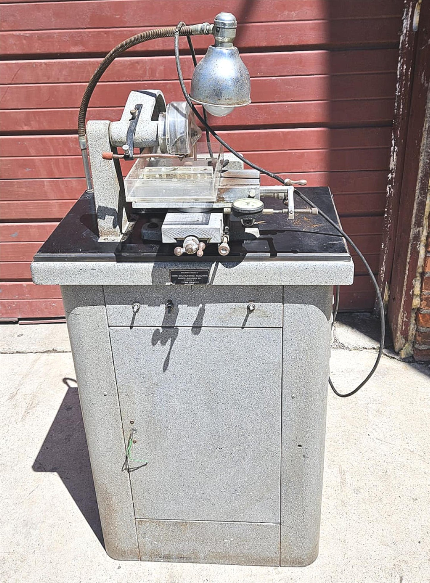 WARRANTY HAMCO THIN SECTION MINERALOGY PETROGRAPHIC MACHINE WATCH VIDEO FREESHIP