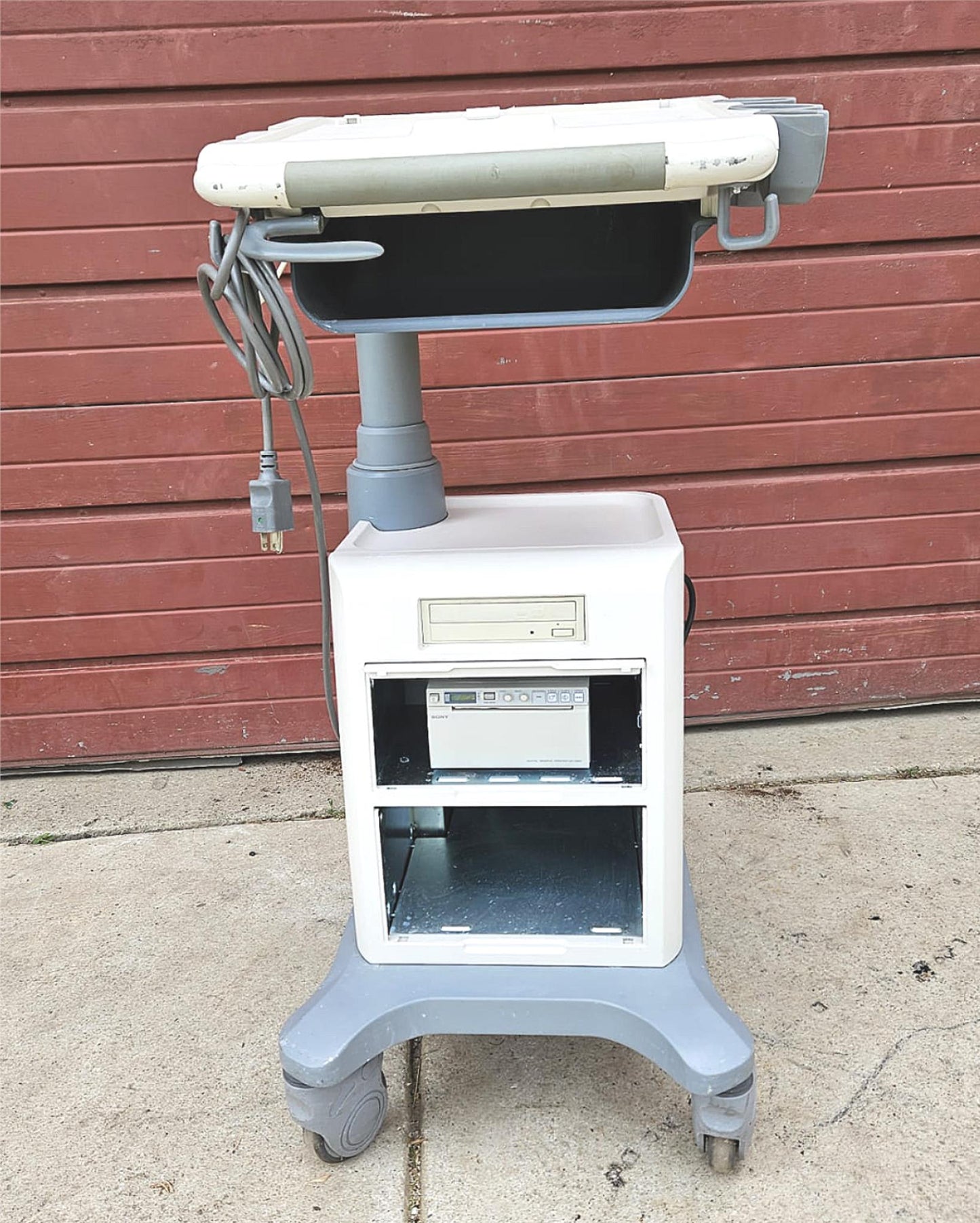 MINDRAY UMT-300 ULTRASOUND M5 M7 MOBILE TROLLEY STORAGE CART FREE SHIP