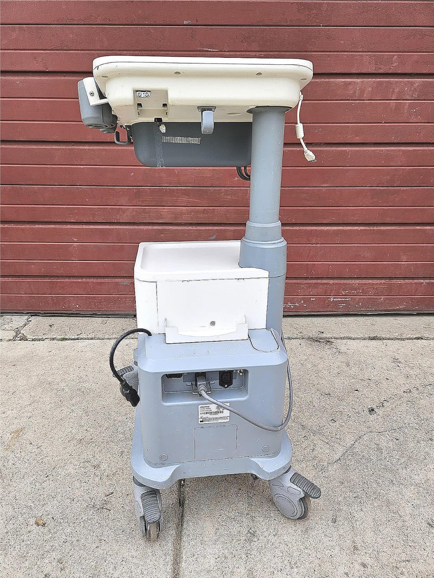 MINDRAY UMT-300 ULTRASOUND M5 M7 MOBILE TROLLEY STORAGE CART FREE SHIP