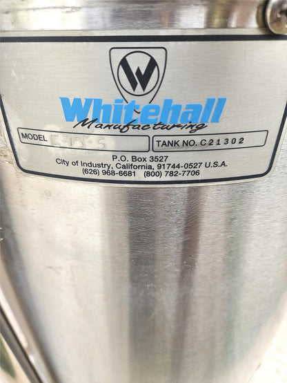 WHITEHALL E-15-S HYDROTHERAPY WHIRLPOOL 15 GALLON TUB METAL & MANUAL FREE SHIP