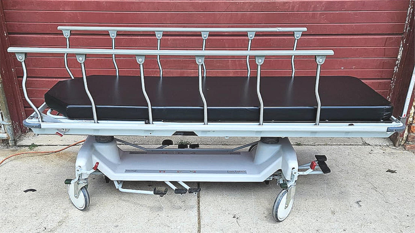 HAUSTED FLUORO-TRACK™ C-ARM FLUOROSCOPY STRETCHER & MATTRESS WATCHVIDEO FREESHIP