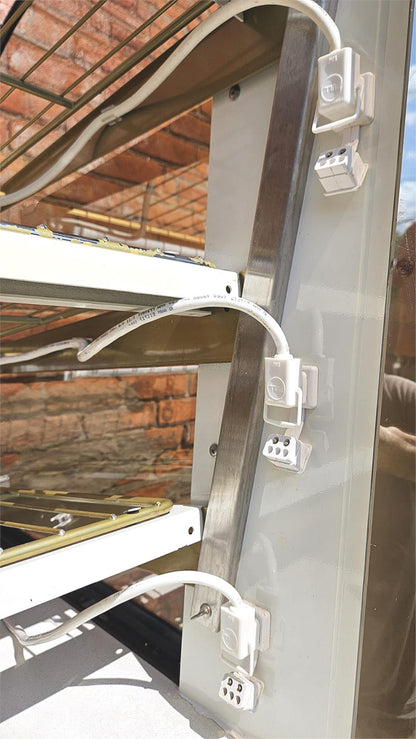 WARRANTY 31"x 48"x35" FEDERAL CURVED GLASS LIGHT BAKERY DISPLAY CABINET FREESHIP