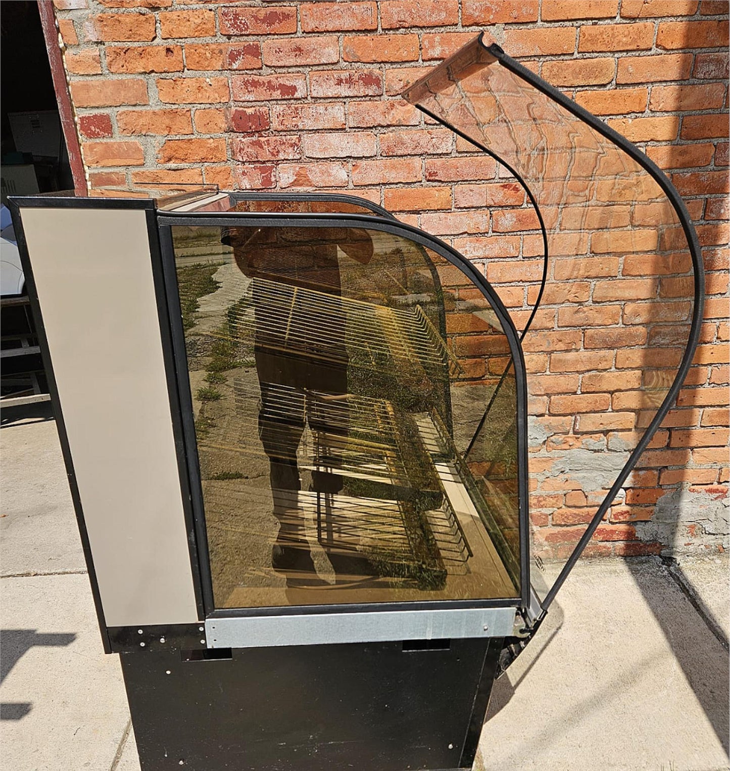 WARRANTY 31"x 48"x35" FEDERAL CURVED GLASS LIGHT BAKERY DISPLAY CABINET FREESHIP
