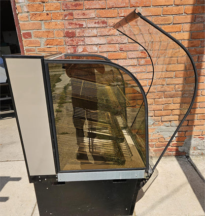WARRANTY 31"x 48"x35" FEDERAL CURVED GLASS LIGHT BAKERY DISPLAY CABINET FREESHIP