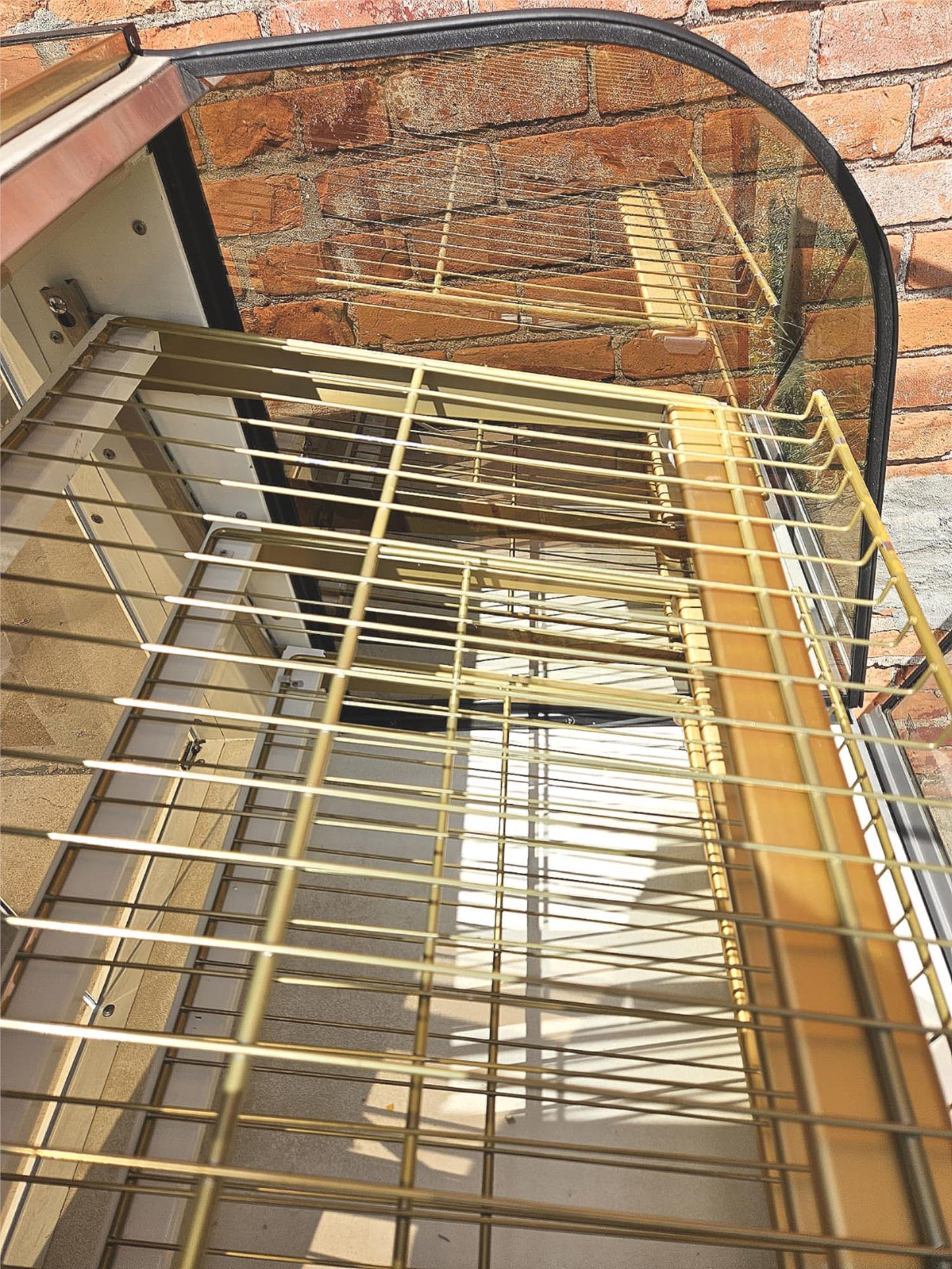 WARRANTY 31"x 48"x35" FEDERAL CURVED GLASS LIGHT BAKERY DISPLAY CABINET FREESHIP