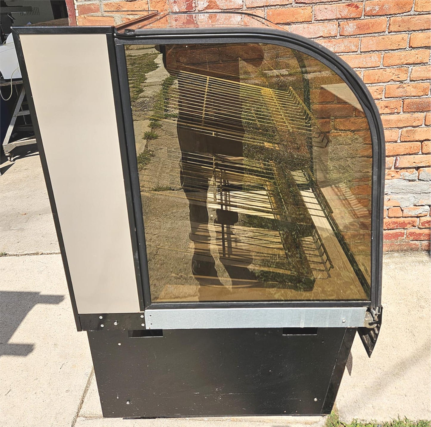 WARRANTY 31"x 48"x35" FEDERAL CURVED GLASS LIGHT BAKERY DISPLAY CABINET FREESHIP