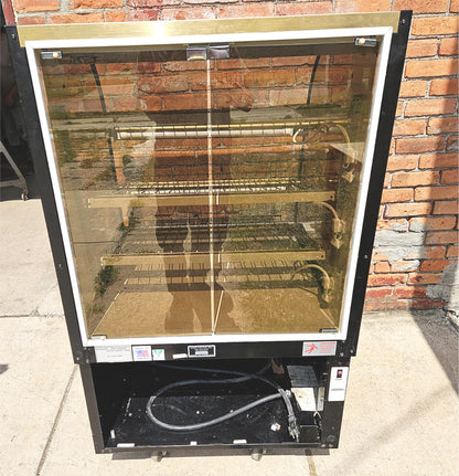 WARRANTY 31"x 48"x35" FEDERAL CURVED GLASS LIGHT BAKERY DISPLAY CABINET FREESHIP