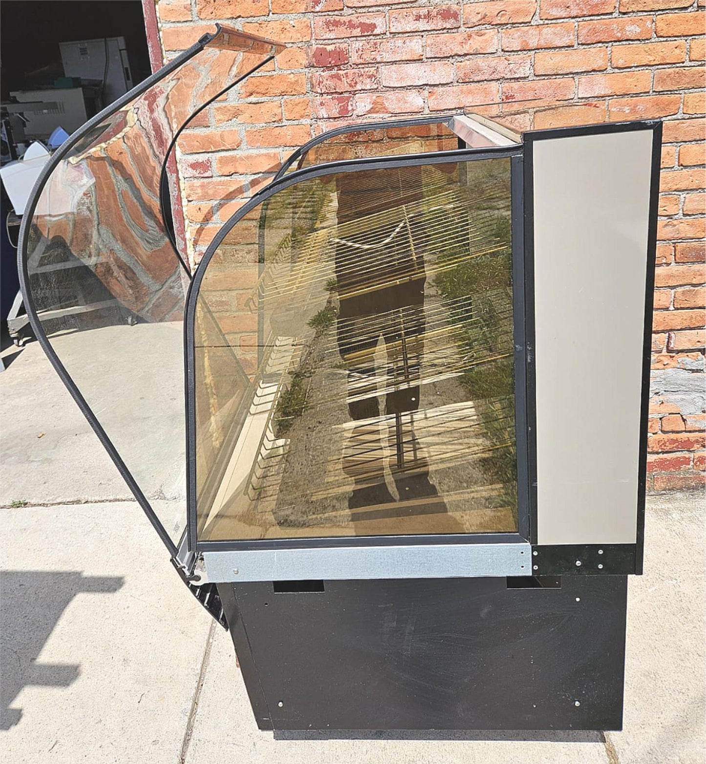 WARRANTY 31"x 48"x35" FEDERAL CURVED GLASS LIGHT BAKERY DISPLAY CABINET FREESHIP