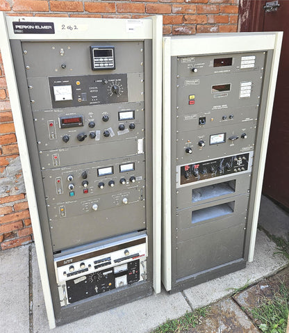 PERKIN-ELMER ULTRA HIGH VACUUM 32-100 / 11-010 ION ELECTRON CHROMATOGRAPH SYSTEM