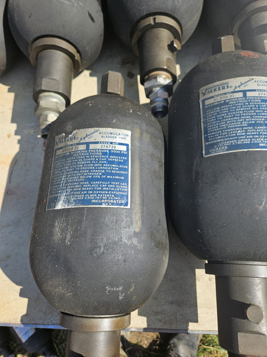 90-DAY-WARRANTY MTS NITROGEN ACCUMULATOR steve's tanks