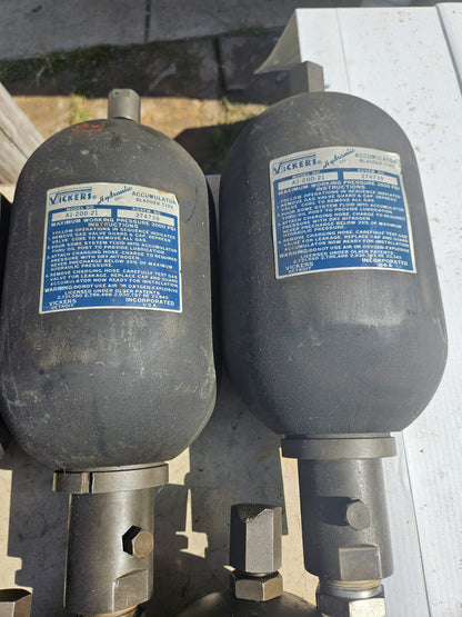 90-DAY-WARRANTY MTS NITROGEN ACCUMULATOR steve's tanks