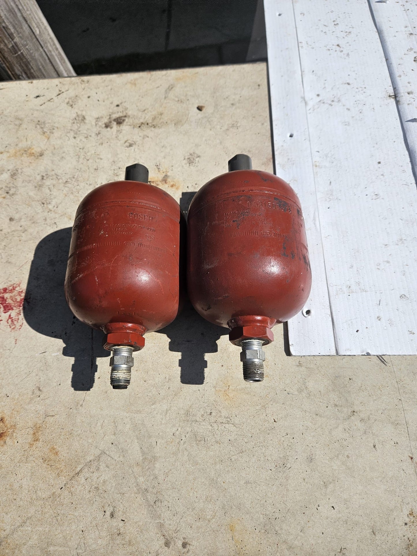 90-DAY-WARRANTY MTS NITROGEN ACCUMULATOR steve's tanks