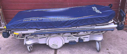 STRYKER 1015 ISOFLEX SE GEL MATTRESS BIGWHEEL HOSPITAL GURNEY STRETCHER FREESHIP