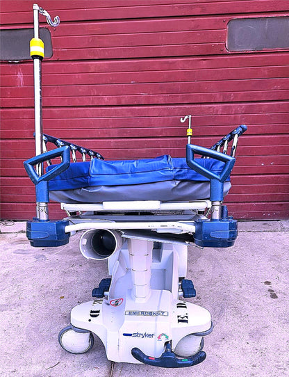 STRYKER 1015 ISOFLEX SE GEL MATTRESS BIGWHEEL HOSPITAL GURNEY STRETCHER FREESHIP