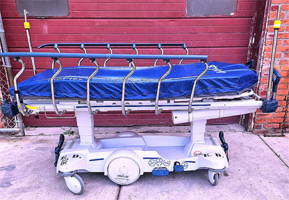 STRYKER 1015 ISOFLEX SE GEL MATTRESS BIGWHEEL HOSPITAL GURNEY STRETCHER FREESHIP